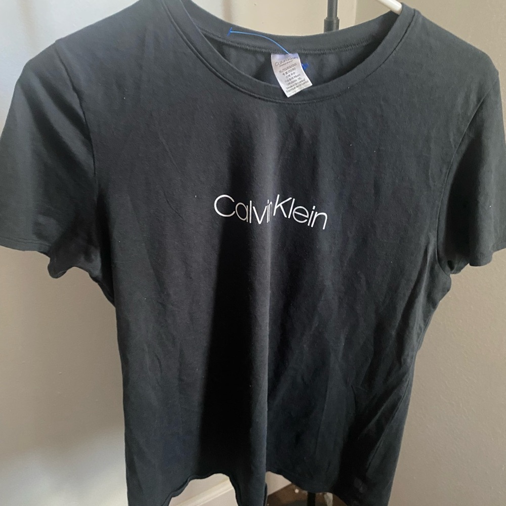Calvin Klein Black Short Sleeve Tee